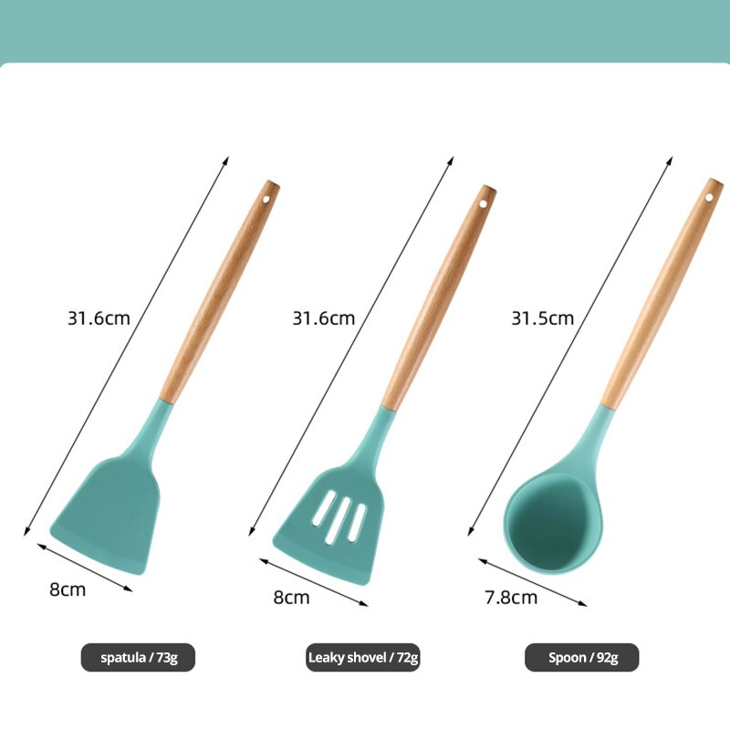 Non Stick Pot Spatula And Spoon