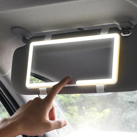 Automotive Makeup Mirror with Dimming Light