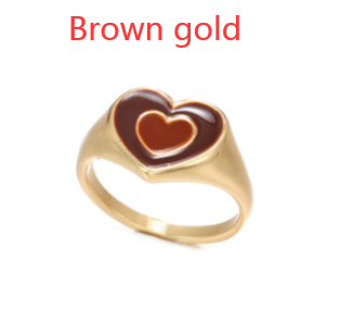 Creative Love Heart Ring